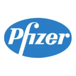 Pfizer logo representing a medical voiceover project by Shannon Scott.
