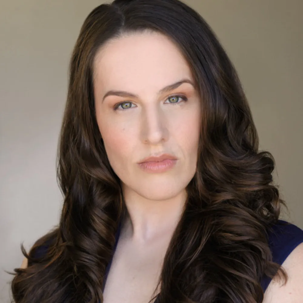 Acting Demos 3 Shannon Scott in polished attorney look – confident, intelligent character style for legal drama or courtroom roles