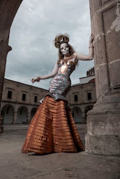 5 Powerful Ways to Shine as a Creative Misfit (Even When You Feel Left Out) 4 An artist standing confidently in their element, expressing their creativity with strength and authenticity, symbolizing growth and self-belief - a pose that embodies confidence for artists.